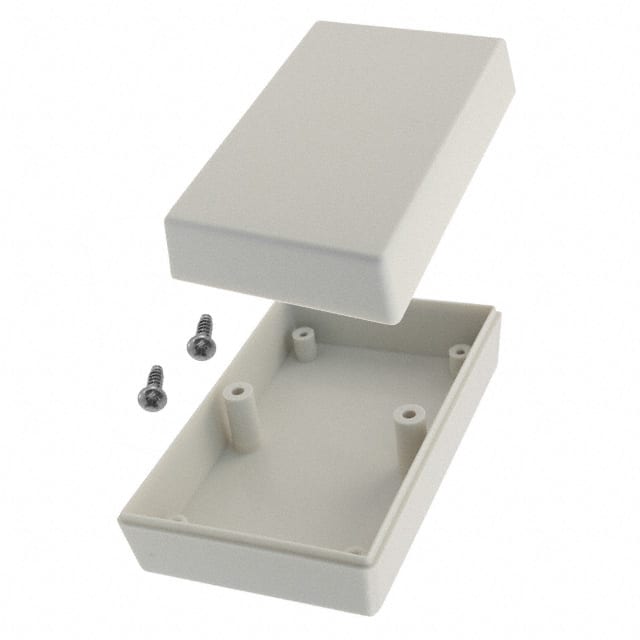 121,AL BOX ABS ALMOND 4.100"L X 2.600"W