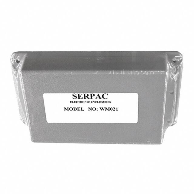 WM021,GY BOX ABS GRAY 4.100"L X 2.600"W