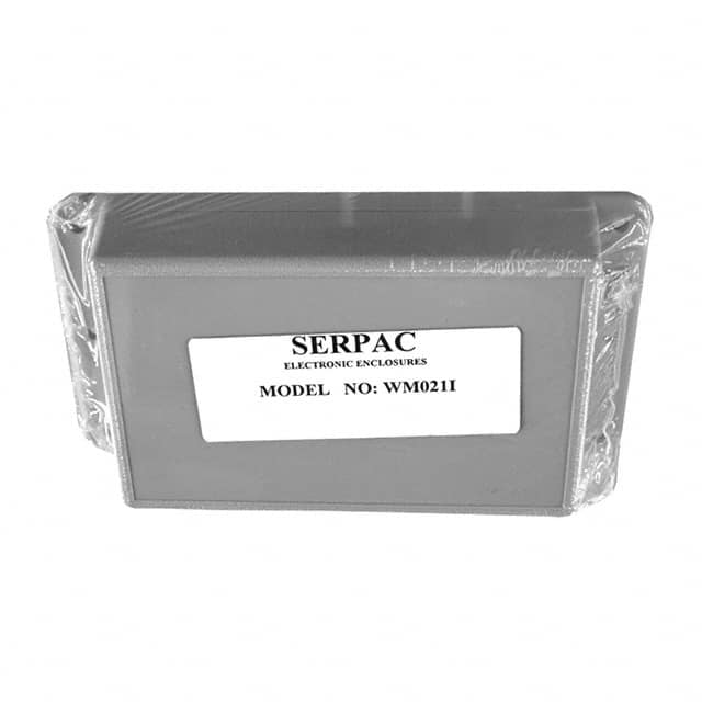 WM021I,GY BOX ABS GRAY 4.100"L X 2.600"W