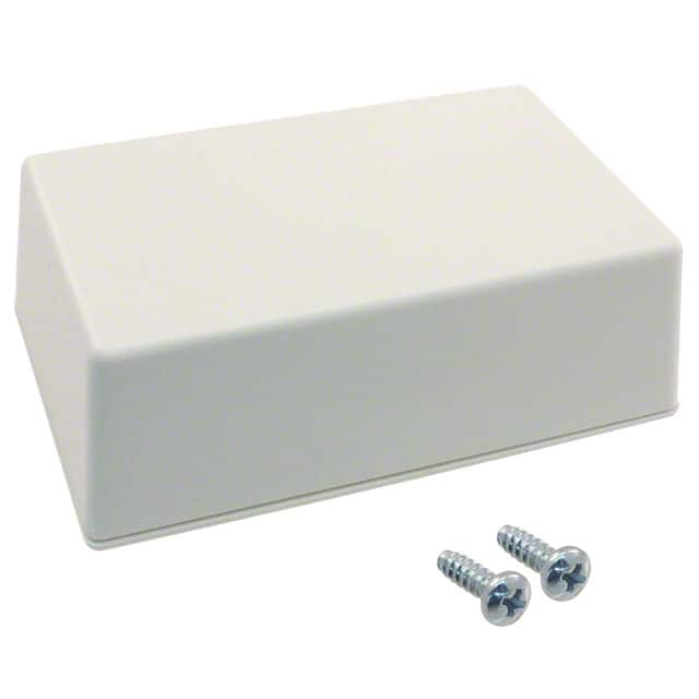 022,AL BOX ABS ALMOND 4.100"L X 2.600"W