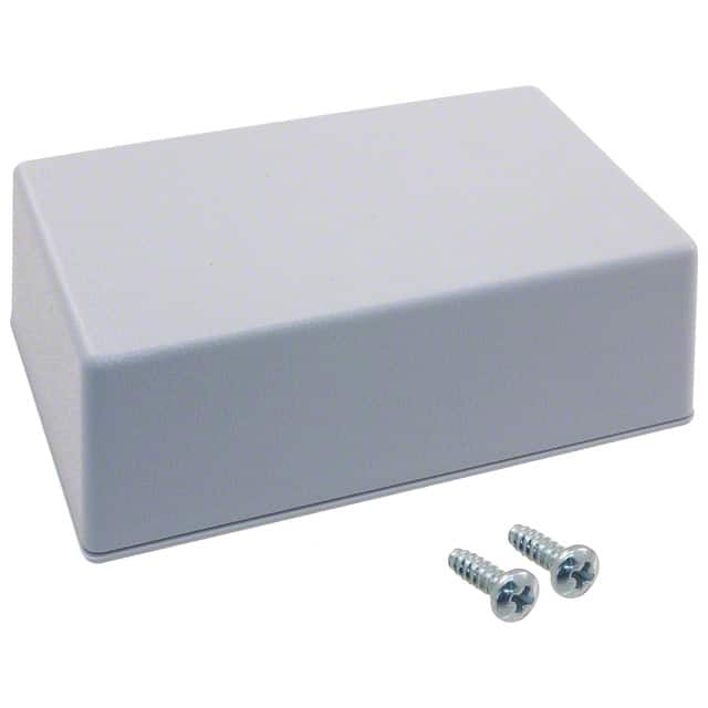 022,GY BOX ABS GRAY 4.100"L X 2.600"W