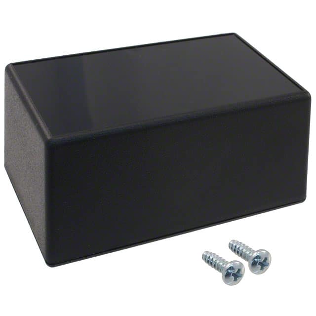 023I,BK BOX ABS BLACK 4.100"L X 2.600"W