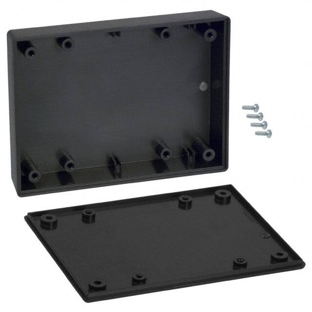031,BK-BULK BOX ABS BLACK 4.380"L X 3.250"W