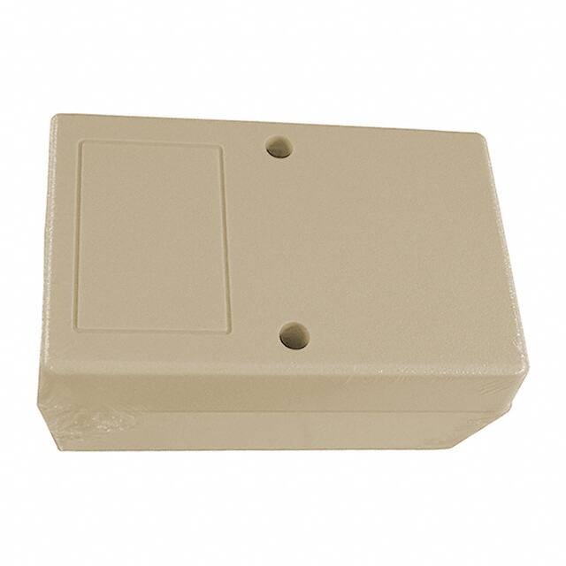122I,AL BOX ABS ALMOND 4.100"L X 2.600"W