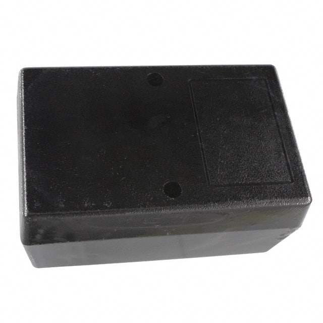 122I,BK BOX ABS BLACK 4.100"L X 2.600"W