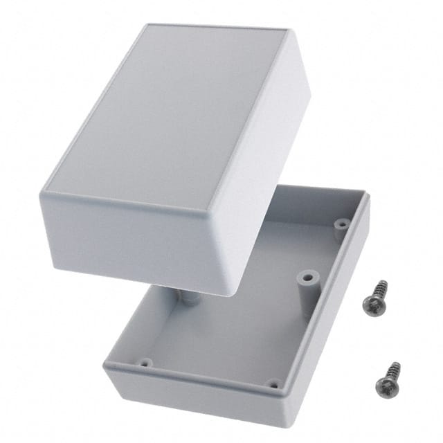 122I,GY BOX ABS GRAY 4.100"L X 2.600"W