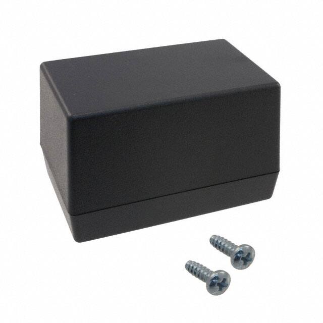 123,BK BOX ABS BLACK 4.100"L X 2.600"W