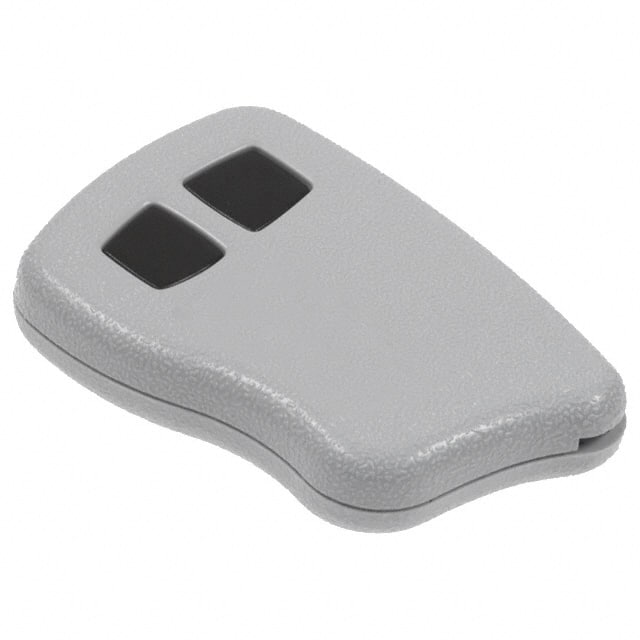 CA4B2,GY KEY FOB ABS GRY 2.53"L X 1.730"W