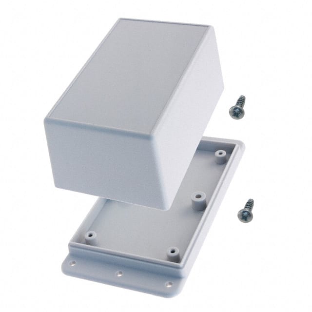 WM023I,GY BOX ABS GRAY 4.100"L X 2.600"W