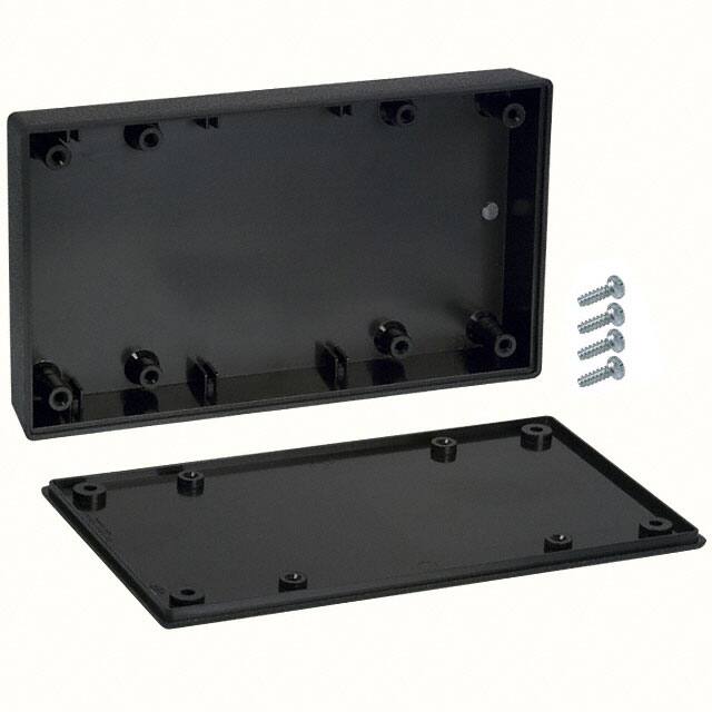 051,BK-BULK BOX ABS BLACK 5.620"L X 3.250"W