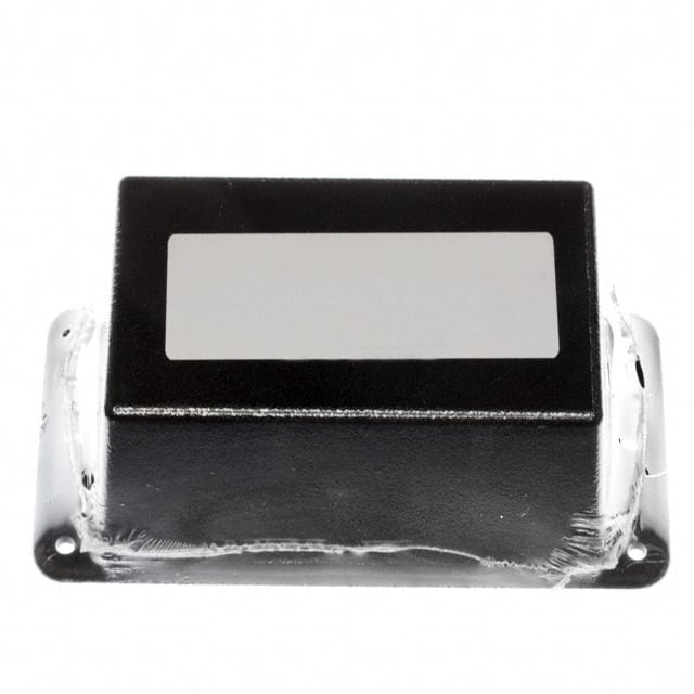WM013,BK BOX ABS BLACK 3.600"L X 2.250"W