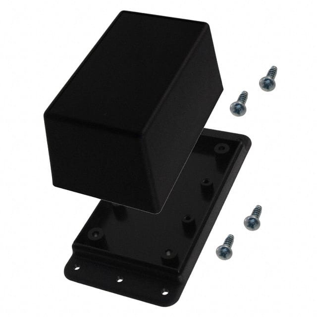 WM013I,BK BOX ABS BLACK 3.600"L X 2.250"W
