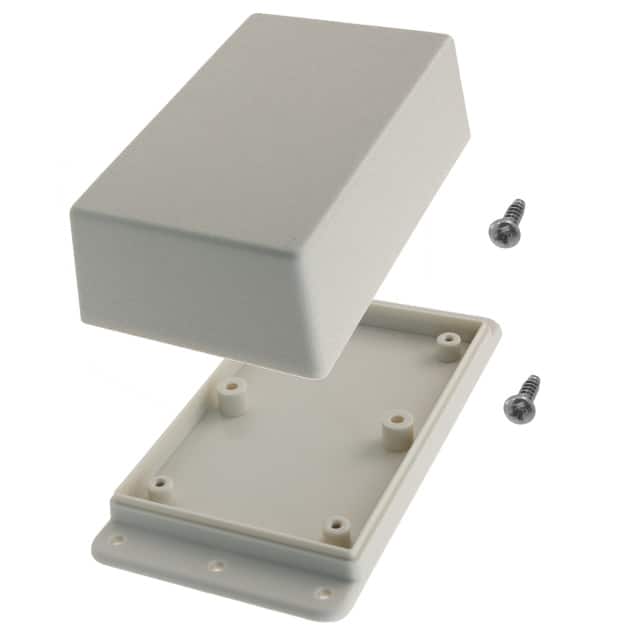 WM022,AL BOX ABS ALMOND 4.100"L X 2.600"W