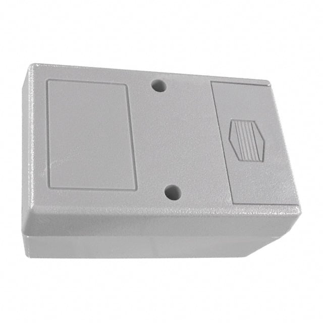 222,GY BOX ABS GRAY 4.100"L X 2.600"W