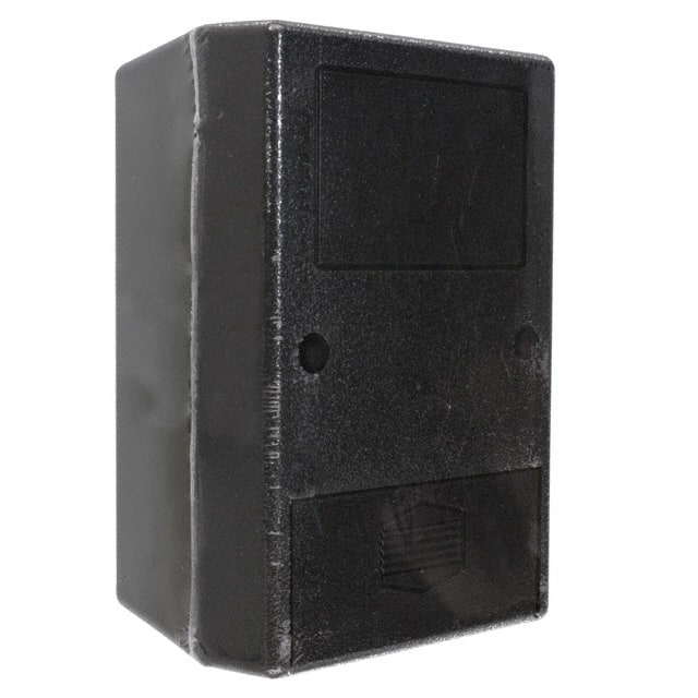 222I,BK BOX ABS BLACK 4.100"L X 2.600"W