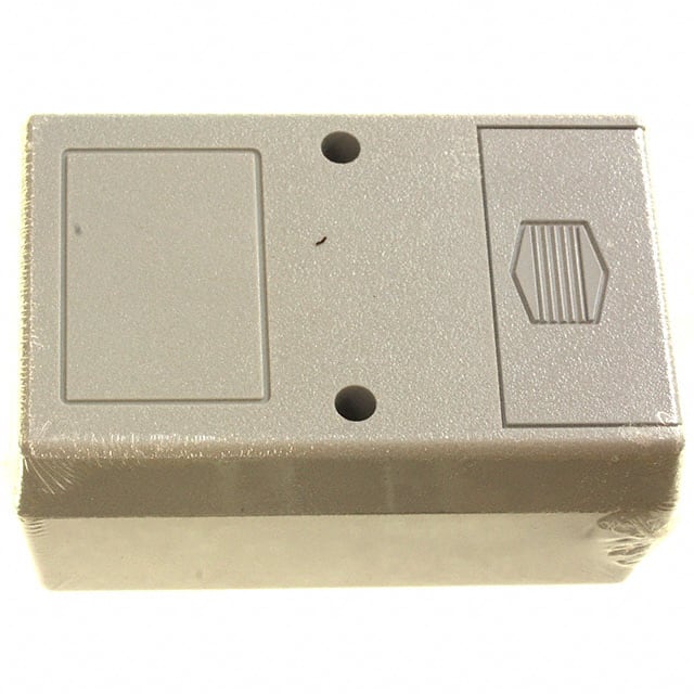222I,GY BOX ABS GRAY 4.100"L X 2.600"W