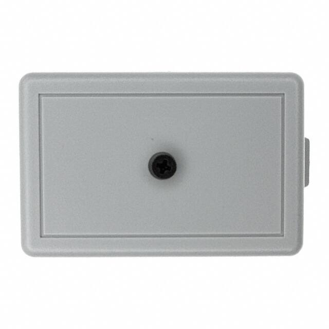 C2PC,GY BOX ABS GRAY 1.250"L X 1.900"W