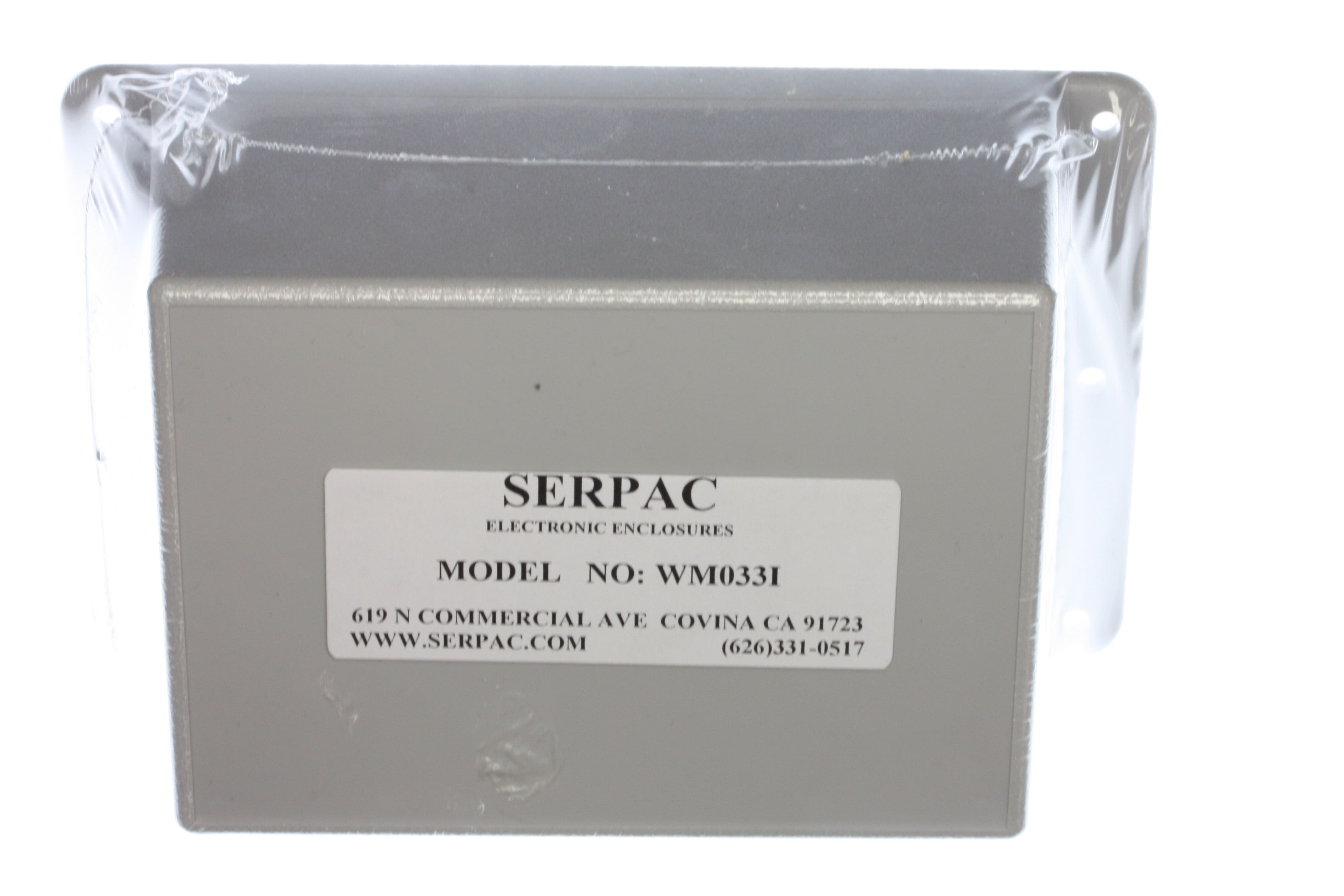 WM033I,GY BOX ABS GRAY 4.380"L X 3.250"W