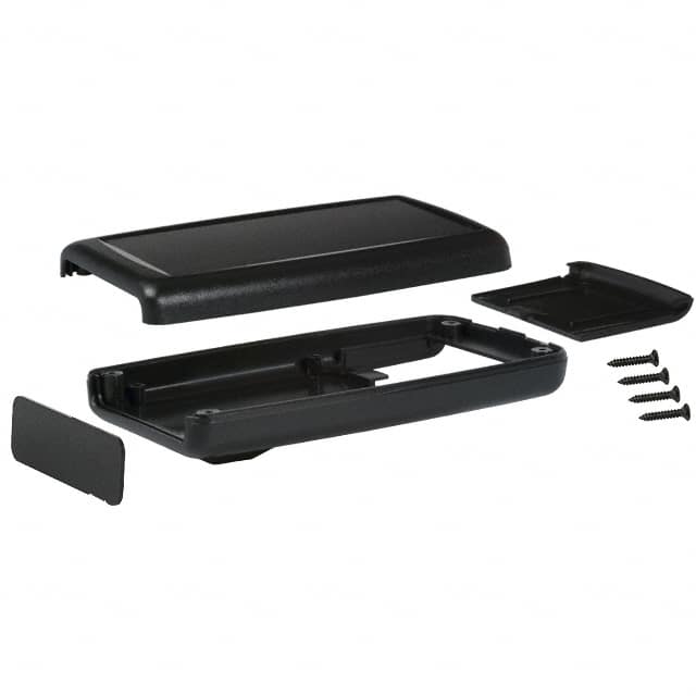 H65ACPC,BK BOX ABS BLACK 4.940"L X 2.750"W