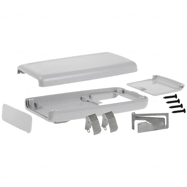 H65ACPC,GY BOX ABS GRAY 4.940"L X 2.750"W