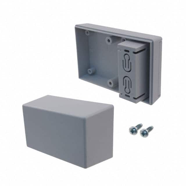 223,GY BOX ABS GRAY 4.100"L X 2.600"W