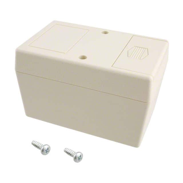 223I,AL BOX ABS ALMOND 4.100"L X 2.600"W