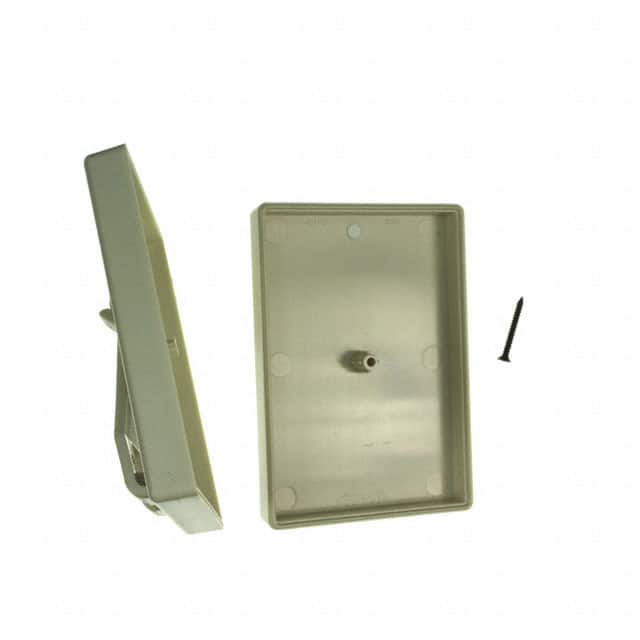 C10PC,AL BOX ABS ALMOND 2.300"L X 3.250"W