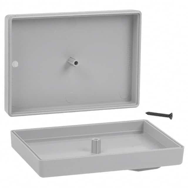 C10PC,GY BOX ABS GRAY 2.300"L X 3.250"W