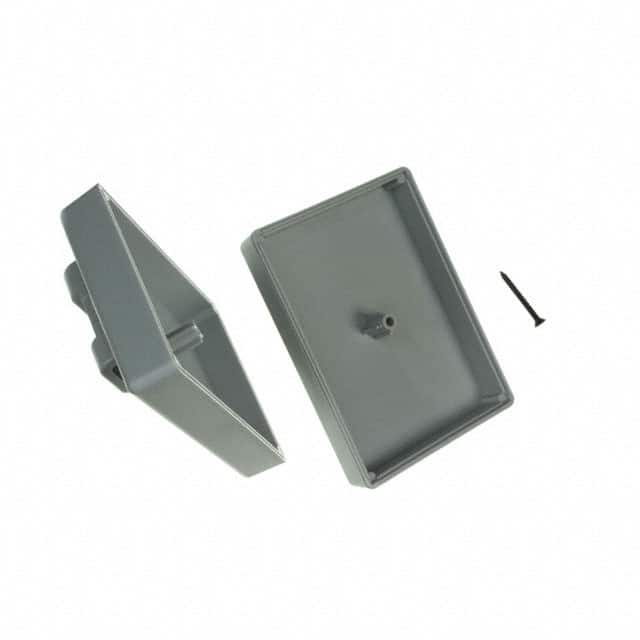 C9PC,GY BOX ABS GRAY 2.830"L X 2.080"W