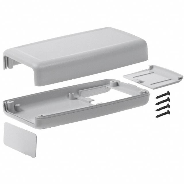 H67AC,GY BOX ABS GRAY 4.940"L X 2.750"W