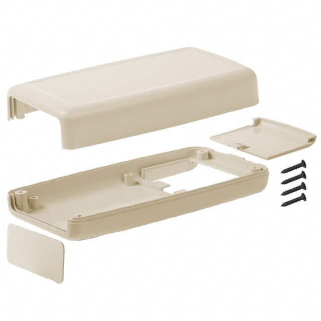 H67AC,AL BOX ABS ALMOND 4.940"L X 2.750"W