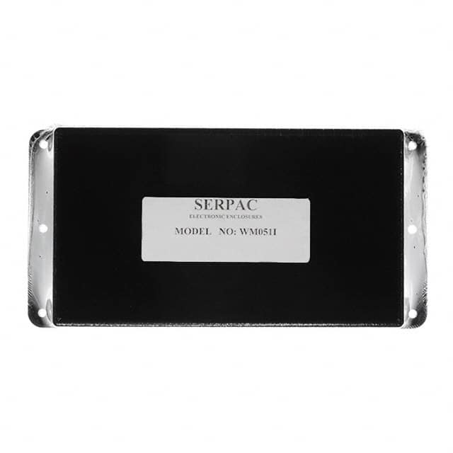 WM051I,BK BOX ABS BLACK 5.620"L X 3.250"W