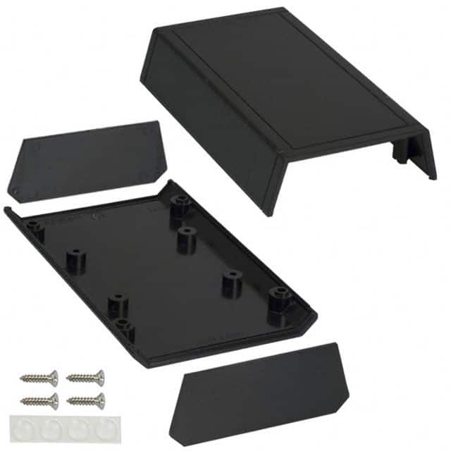 A21,BK BULK BOX ABS BLACK 4.250"L X 2.600"W