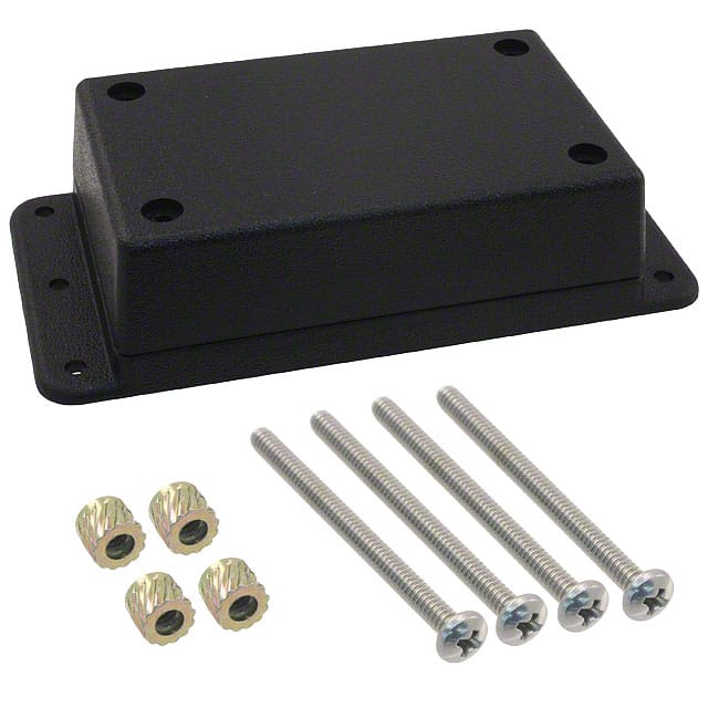 WM011R,BK BOX ABS BLACK 3.600"L X 2.270"W