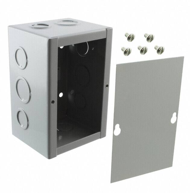 JB-3944-KO BOX STEEL GRAY 3.500"L X 4"W