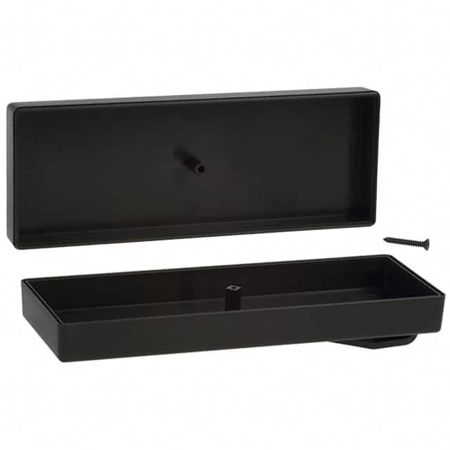 C28PC,BK BOX ABS BLACK 5"L X 1.850"W