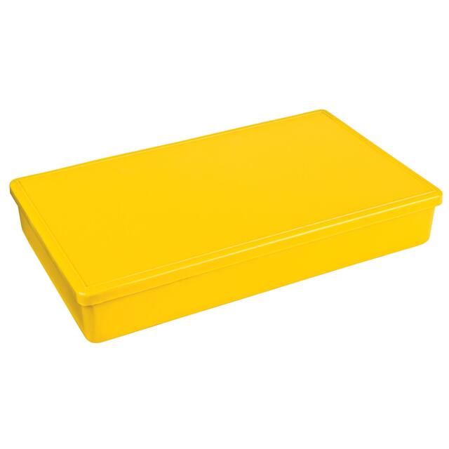 6710TF BOX PLAS YLW 10.500"L X 6.188"W