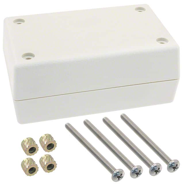 111R,AL BOX ABS ALMOND 3.600"L X 2.250"W