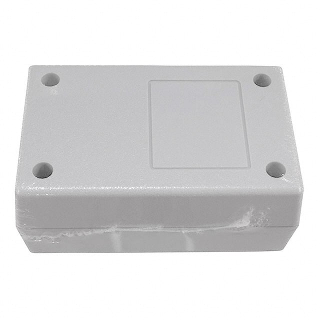 111RI,GY BOX ABS GRAY 3.600"L X 2.250"W