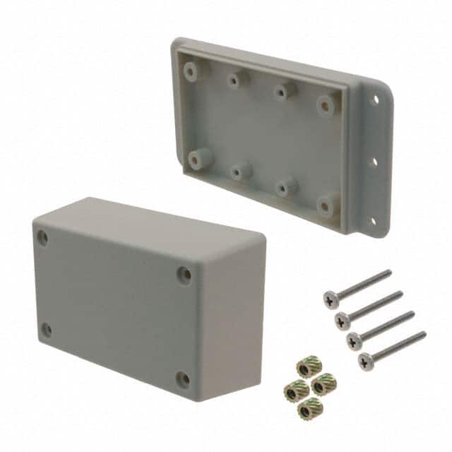 WM012R,AL BOX ABS ALMOND 3.620"L X 2.270"W