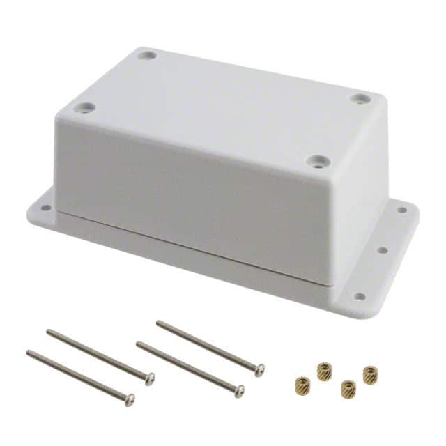 WM012R,GY BOX ABS GRAY 3.620"L X 2.270"W