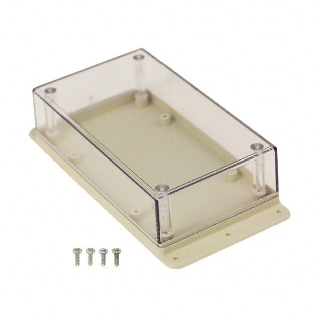 WM052,AL BOX ABS ALMOND 5.620"L X 3.250"W