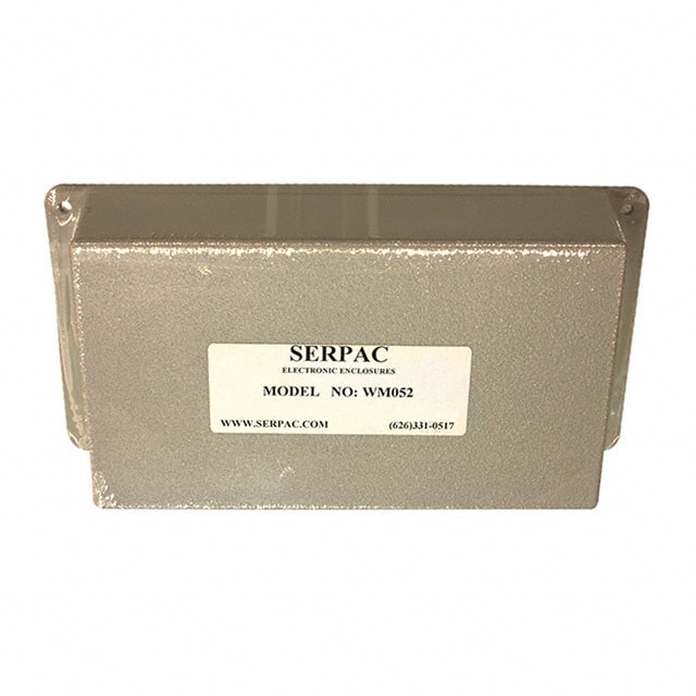 WM052,GY BOX ABS GRAY 5.620"L X 3.250"W