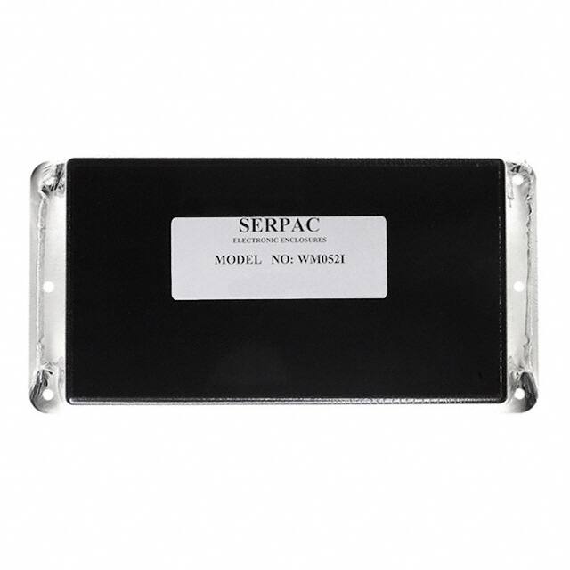 WM052I,BK BOX ABS BLACK 5.620"L X 3.250"W