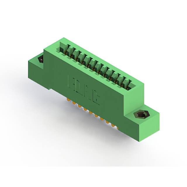 342-012-500-108 CONN EDGE SINGLE FML 12POS 0.100