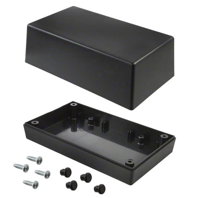 PT-11388-B BOX ABS BLACK 5.625"L X 3.250"W