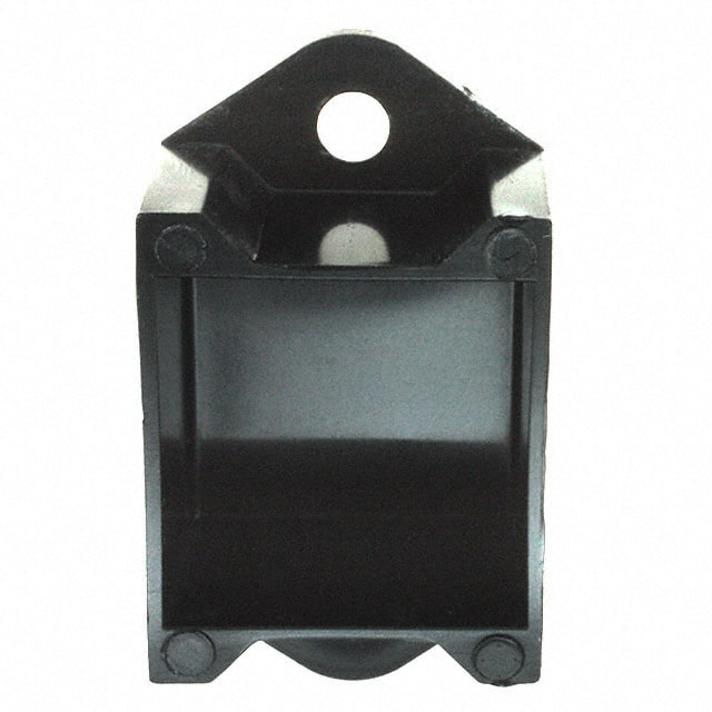 PB-1577-BF BOX ABS BLACK 1"L X 1"W 10PC
