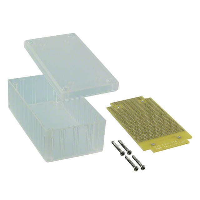 C10-8000 BOX ABS CLEAR 4.500"L X 2.300"W