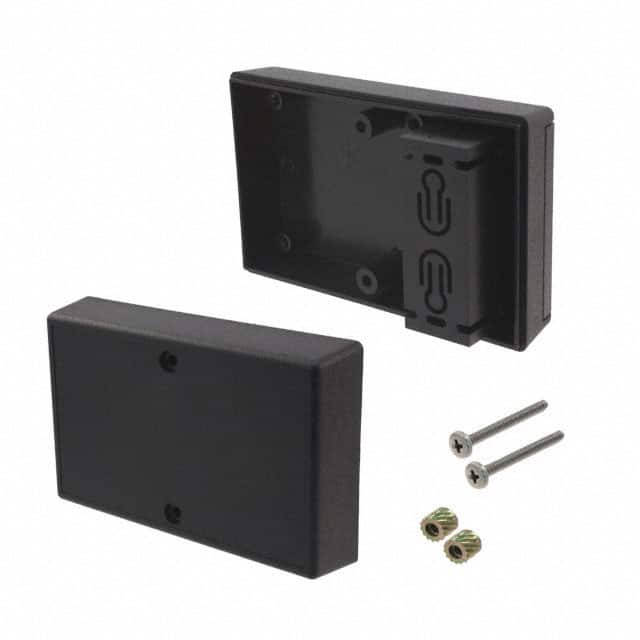 221RI,BK BOX ABS BLACK 4.100"L X 2.600"W