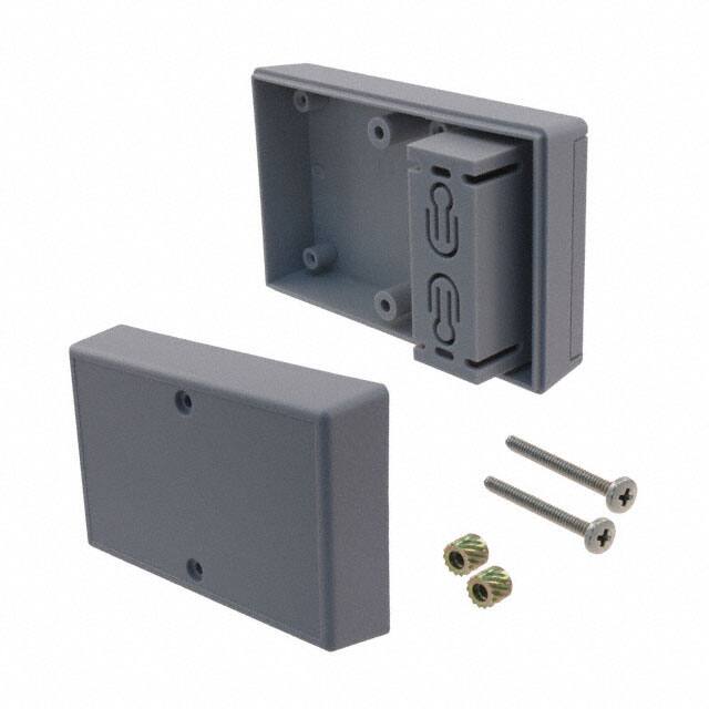 221RI,GY BOX ABS GRAY 4.100"L X 2.600"W